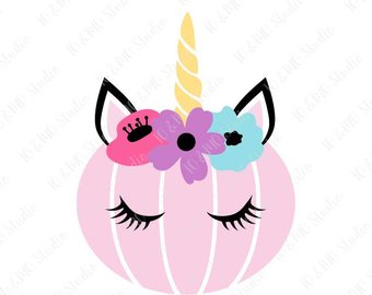 340x270 Pumpkin Unicorn Svg Etsy