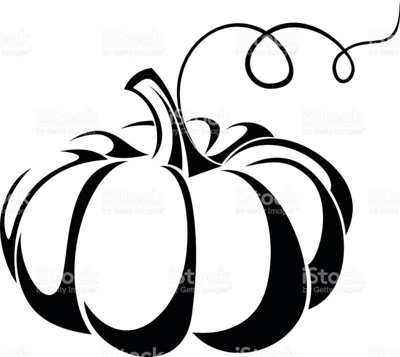 800x714 Pumpkin Silhouette Clip Art