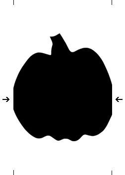 252x352 Pumpkin Paper Chain Template Halloweenthanksgivingfall