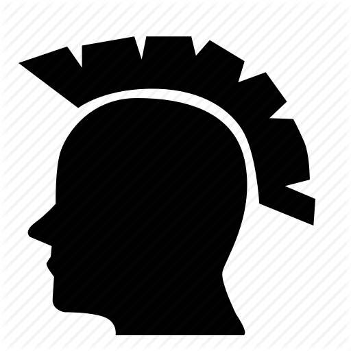 512x512 Hair, Head, Man, Punk Icon Icon Search Engine