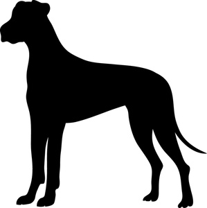 299x300 Great Dane Puppy Clipart