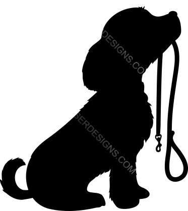 373x418 Puppy Silhouette Ez Laser Designs