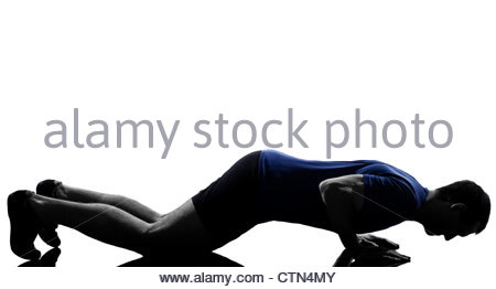 450x262 Man Exercising Push Ups Workout Fitness Aerobics Posture In Stock
