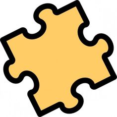 236x236 Printable Puzzle Pieces Template