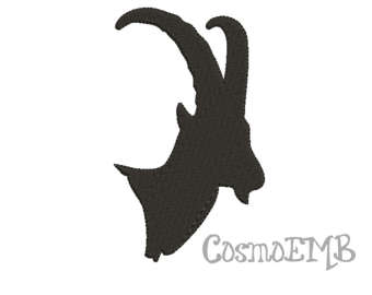 340x270 Goat Silhouette Etsy
