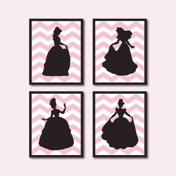 570x570 Princess Silhouette Quad