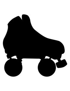 236x305 Roller Skate Silhouette