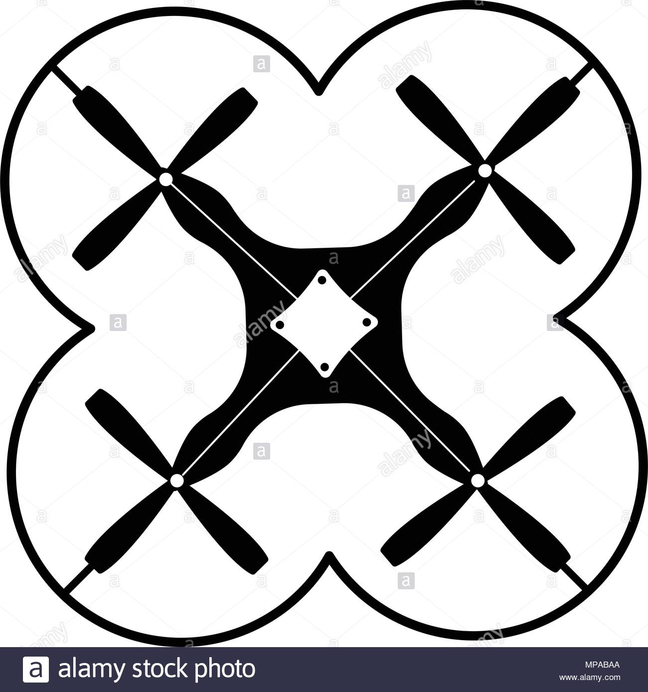 1300x1388 Quadcopter Silhouette Black And White Stock Photos Amp Images