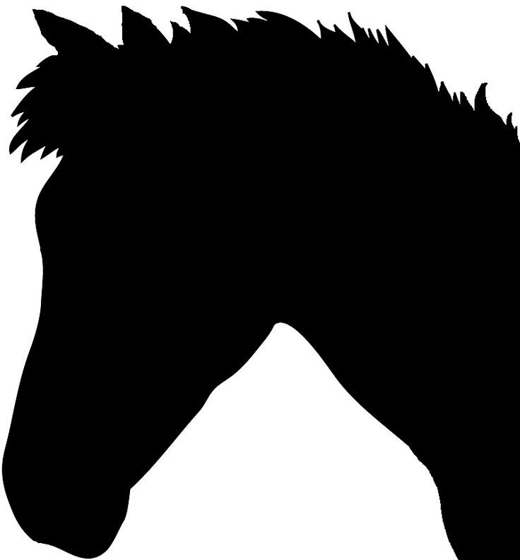 736x792 Horse Pen Silhouette Clipart