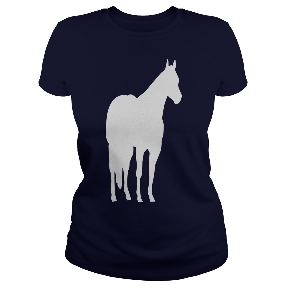 1010x1010 Quarter Horse Silhouette Stock Horse Silhouette T Shirts