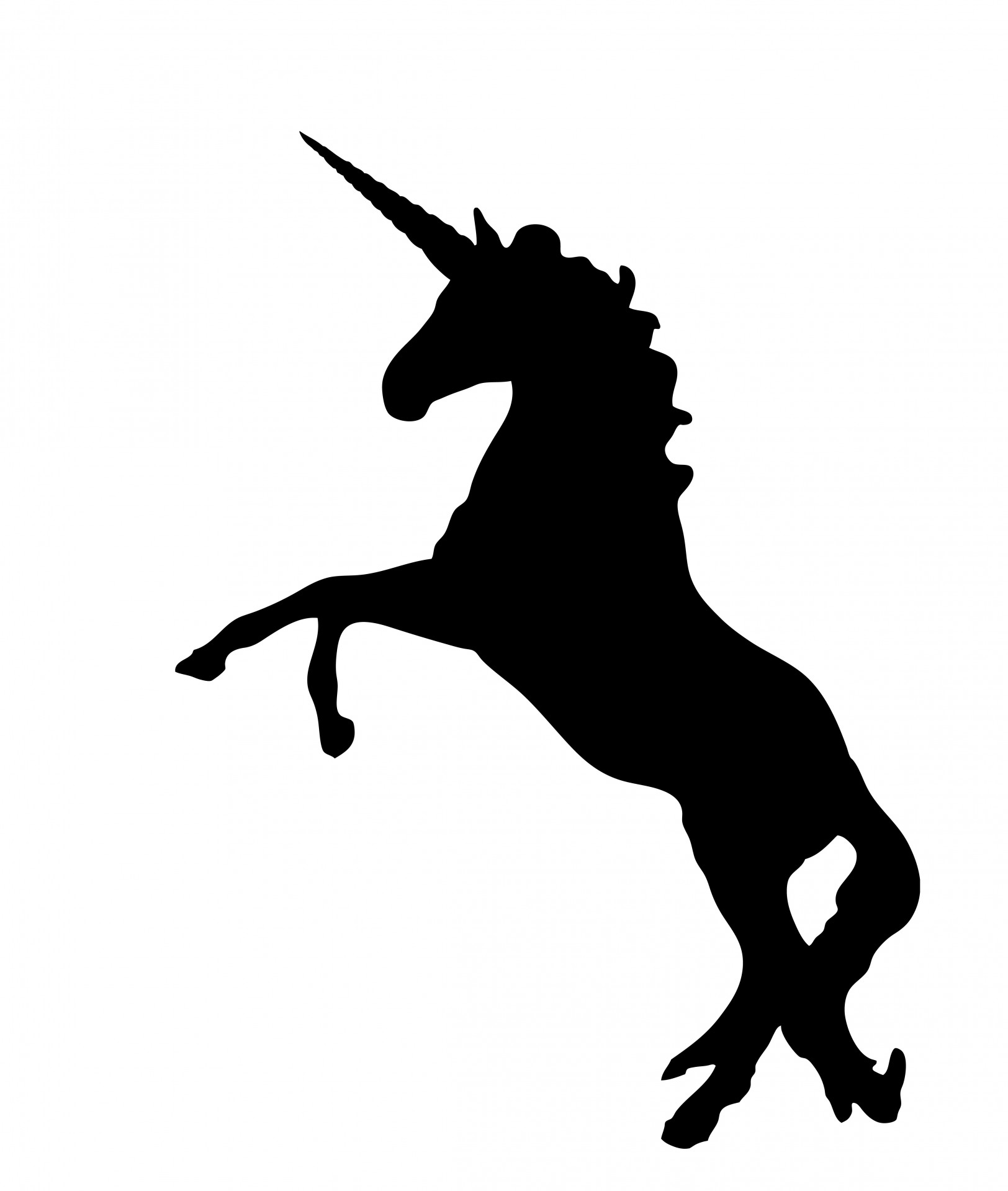 1624x1919 Horse Pen Silhouette Clipart