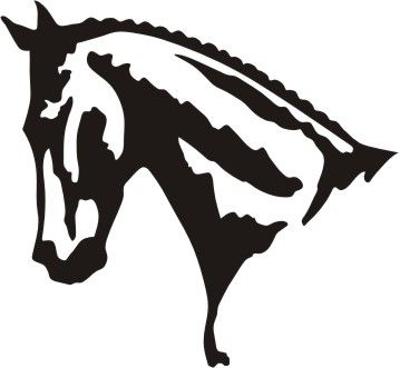 359x331 Horse Silhouette