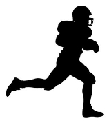 158x175 Football Decals Stickers