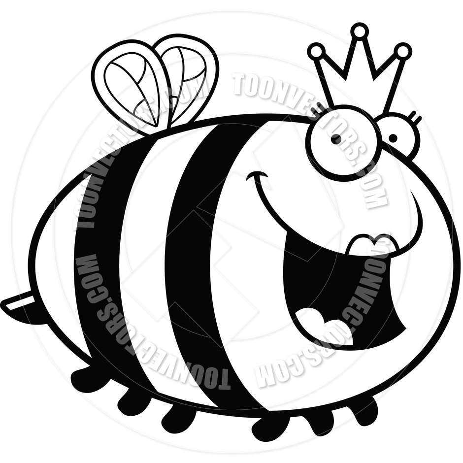 940x940 Queen Bee Clipart Black And White Clipart Panda