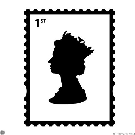 450x450 Queen Elizabeth Silhouette