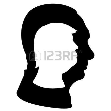 450x450 Theresa May And Queen Elizabeth Ii Silhouette Portraits With Uk