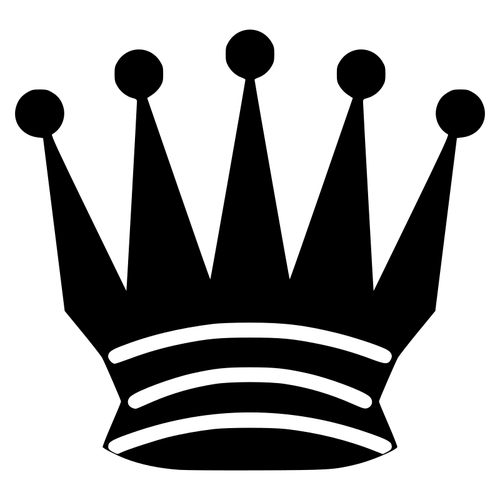 500x500 Silhouette Chess Game Vector Image Public Domain Vectors