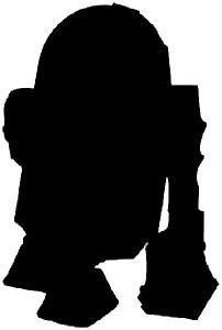 202x300 Image Result For R2d2 Silhouette Printables