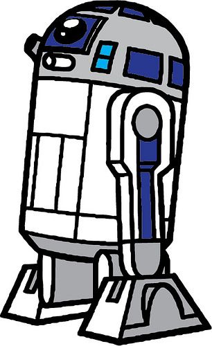 306x500 R2d2 Cricut, Silhouettes And Craft