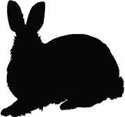 180x168 Rabbit Silhouettes Silhouettes Of Rabbit Free