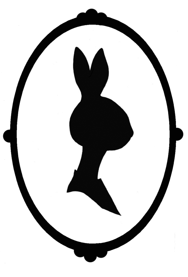 600x883 Bunny Rabbit Silhouette