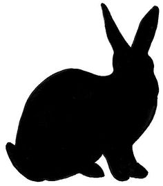236x268 Easter Bunny Silhouette Printable Festival Collections