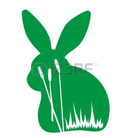 427x450 Paper Rabbit Cliparts, Stock Vector And Royalty Free Paper Rabbit