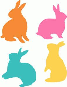 229x300 Silhouette Clipart Easter Bunny'06927