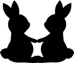 236x203 Bunny Silohette Image Rabbit Silhouette Clip Art