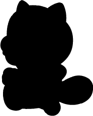 185x232 Raccoon Silhouettes Silhouettes Of Raccoon Free