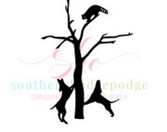 340x270 Raccoon Silhouette Etsy