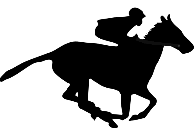 Race Horse Silhouette at GetDrawings | Free download