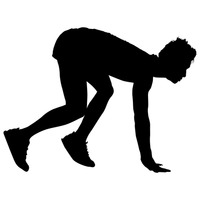 200x200 Man Men Guy Guys Human People Person Ready Running Race Races