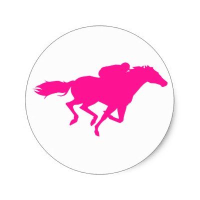 400x400 Cute Hot Pink And Purple Hearts Heart Sticker