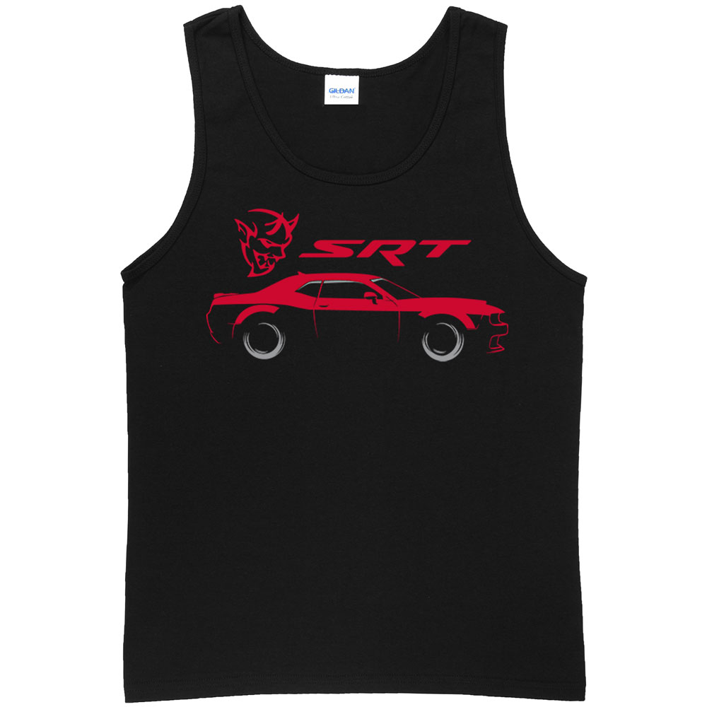 1000x1000 Street And Racing Car Mens Tank Top Dodge Str Silhouette Tanks