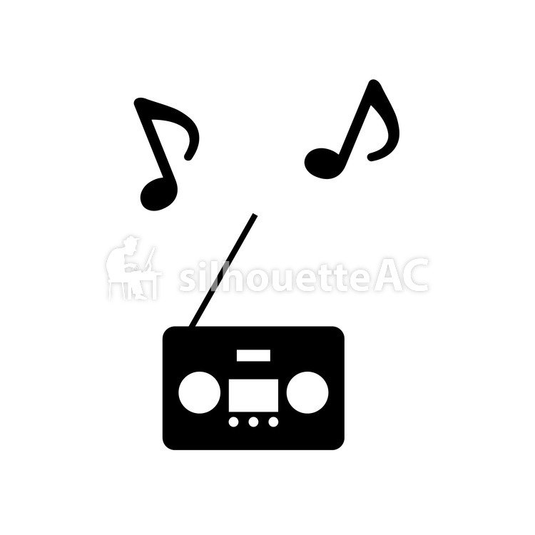 750x750 Free Silhouettes Music, Icon, Item