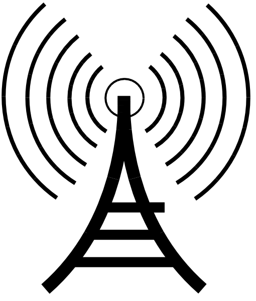 510x599 Radio Tower Wireless Clip Art