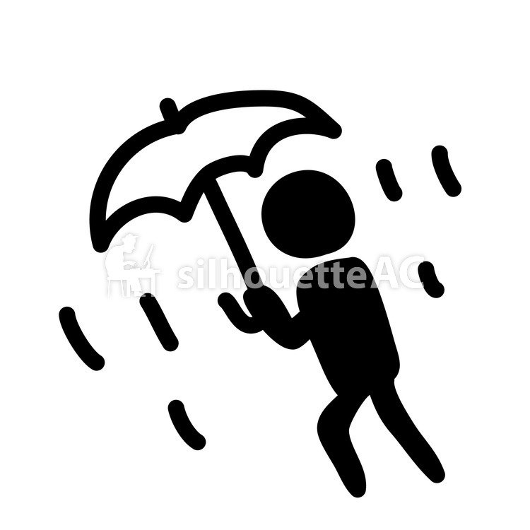 750x750 Free Silhouettes Umbrella, Icon, Simple