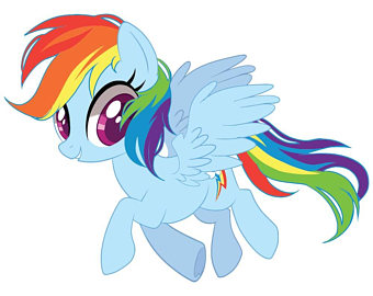340x270 Rainbow Dash Etsy