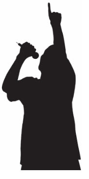 183x365 Rap Silhouette Jeffrey Wilkes