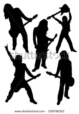 Rappelling Silhouette