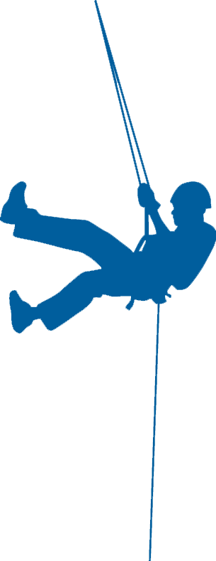Rappelling Silhouette at GetDrawings | Free download