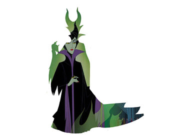 340x270 Tangled Rapunzel And Flynn Silhouette