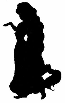274x432 Rapunzel silhouette3.jpg Kids Rooms!!!