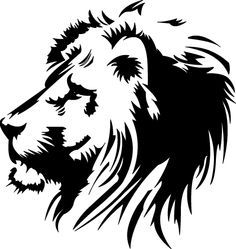 236x249 Lion Silhouette Tribal Lion Silhouette