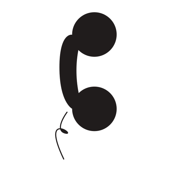 550x550 Phone Silhouette