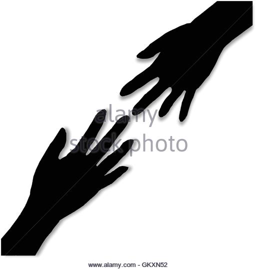 514x540 Hand Reaching Out Help Black And White Stock Photos Amp Images