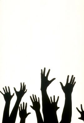 Reaching Hands Silhouette at GetDrawings | Free download