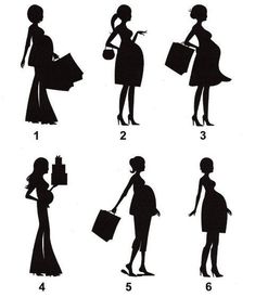 235x274 Pregnant Mom Silhouette Clip Art Clipart