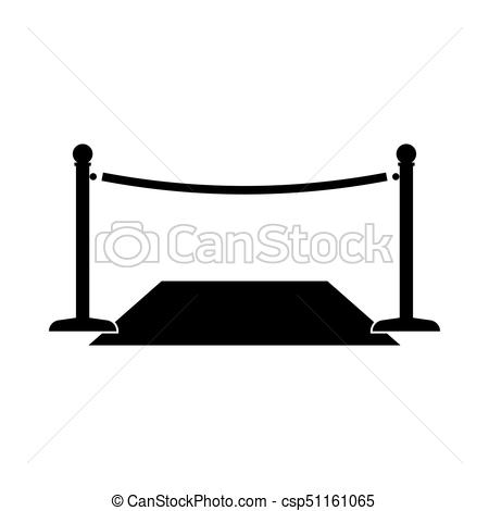 450x470 Red Carpet Black Icon Clip Art Vector